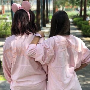 Disney Pastel Pink Glitter Spirit Jersey